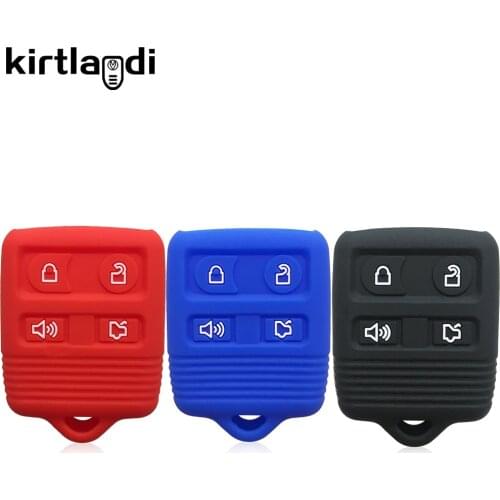 Silicone Key Case Holder Cover for Ford Focus Transit Mustang Escape Explorer for Sable Grand Marquis for Lincoln Navigator Case