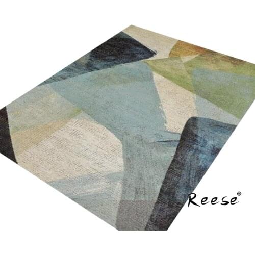 Geometric Modern Soft Nordic Carpets For Living Room Anti Slip Antifouling Area Rug In Bedroom Parlor Factory Direct Supply