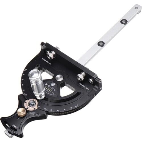 Miter Gauge Adjustment 0-70 Degree Woodworking Table Saw Handle 70 Degree Assembly Angle Ruler Multi Purpose Woodworking Tool