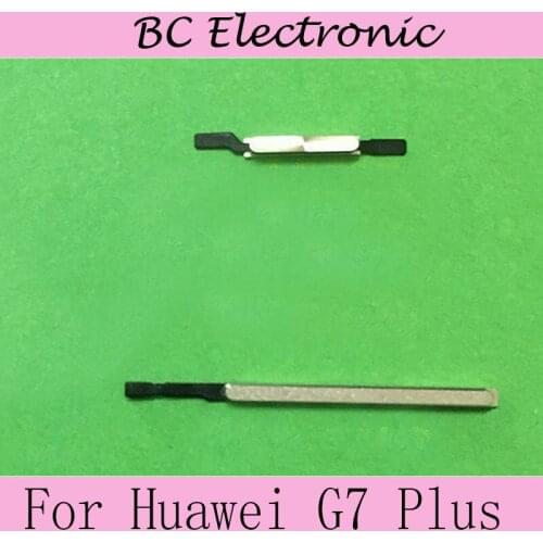 High Quality power on/off button keys and volume up/down For Huawei Ascend G 7 Plus test good