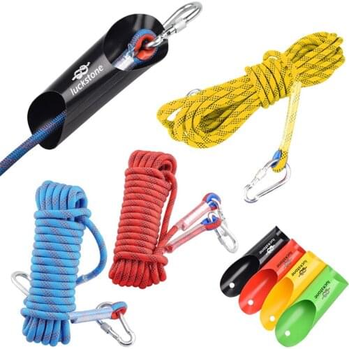 10M 12mm Professional Rock Climbing Rope Protector Tube Cover Outdoor Hiking Cord Safety Rope Survival Parachute Cord Lanyard