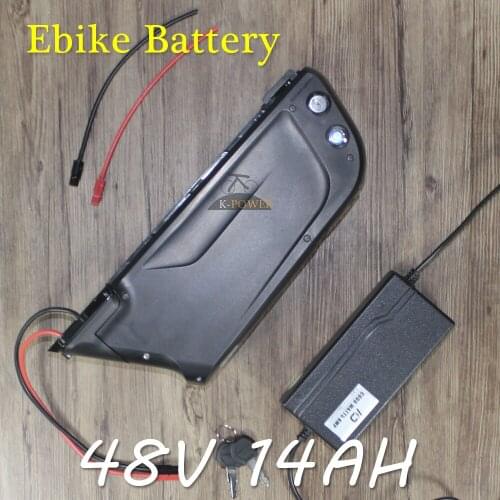 48v E bike down tube Battery 14ah 1000W electronic bicycle battery