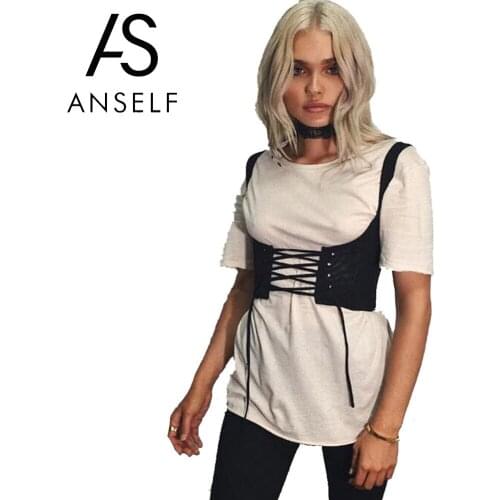 Женские укороченные майки ANSELF China At AliExpress