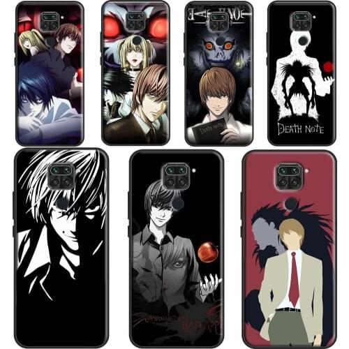 Kira Yagami Light Death Note Case For Xiaomi Redmi Note 10 Pro 9S 8T Note 8 Pro Note 9 Pro K40 7 8 9 A 9C 9T Back Cover