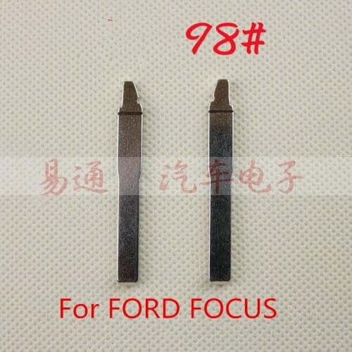 For Ford Focus NO.98 Key Blade Blank Remote Key Blade FOR Ford Focus Flip Remote Car Key Blade Replacement