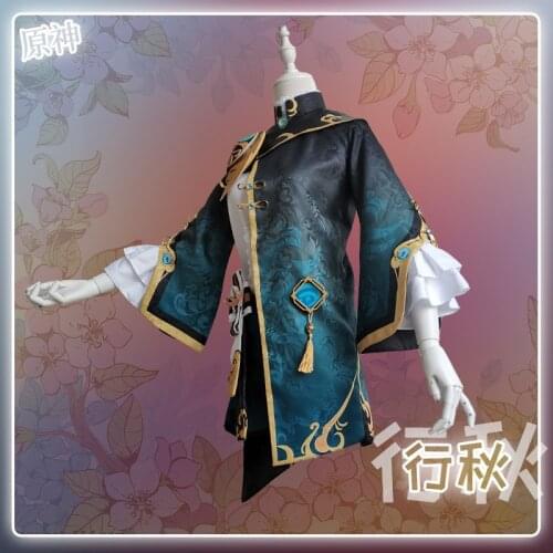Hot Game The Genshin Impact cos Riyue gang XingQiu full set cosplay costume suit R Anime