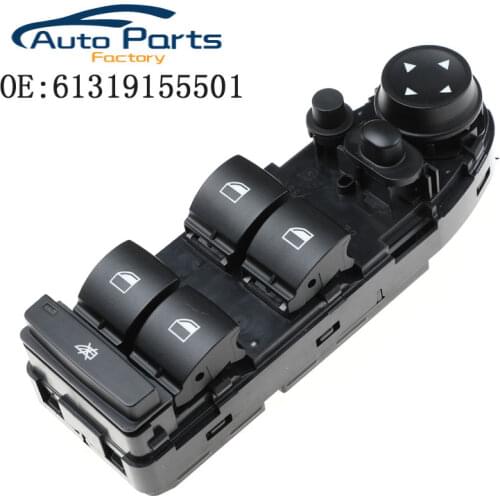 Only For USA Door Mirror Window Control Switch Buttom For BMW 3er E90 E91 LCI Schalter Fensterheber Fahrerseite TN 61319155501