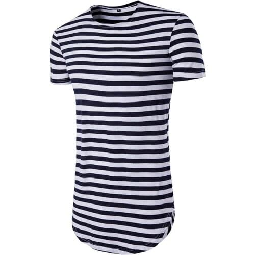 LIBIELIY Mens Striped T-shirts