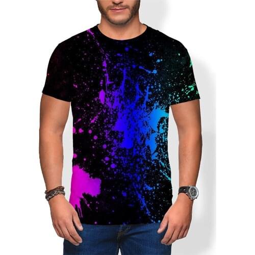 Cartoon Child Tshirt Kids art painting Short t Shirt Boy Top Tee Shirt Sports cute harajuku Girls t-shirt Anime clothes t-shirts