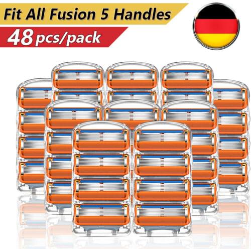 Straight Razor Blade Holder Cassettes Fit Gillette Fusion5 for Mens Manual Straight Razor Blades Machine for Shaving Shaver Set