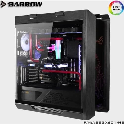 Barrow Water Cooling Kits for ROG Strix Helios GX601 Case / Radiator+CPU Block+GPU Block+Pump+Reservoir+RGB Strip+Fan Water Cool