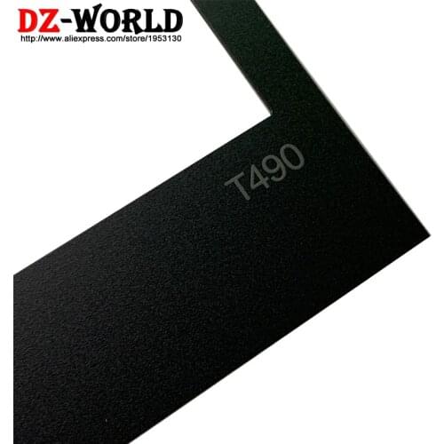 New Adhesive Mylar B Cover Bezel Sheet Sticker for Lenovo Thinkpad T490 Laptop 02HK968 RGB Camera LCD with Double-Sided