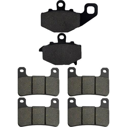 Motorcycle Front and Rear Brake Pads for Kawasaki Z 1000 Z1000 Z1000SX 11-13 ZX10R ZX 10 R ZX 10R 08-10 ZR1000 2010-2013