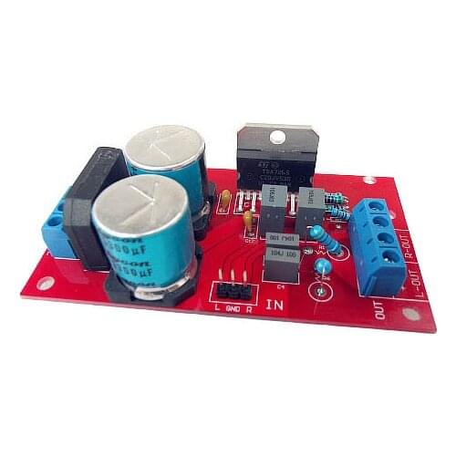 Taidacent TDA7265 Power Amplifier Board DC Dual 8-24V or AC Dual 6-16V Power Supply 25W+25W Dual Channel Stereo Amplifier Moudle