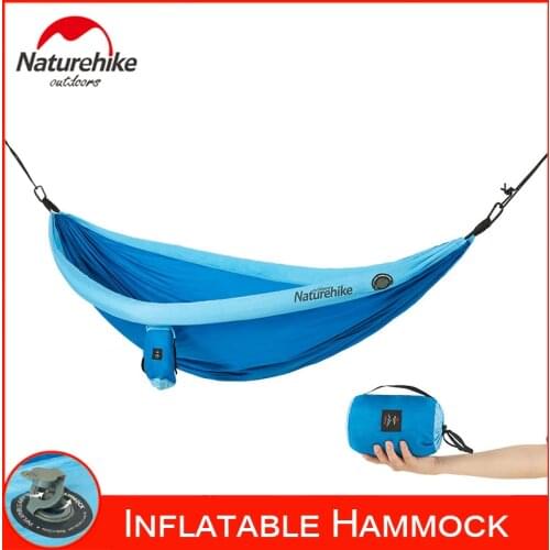 Naturehike Outdoor Camping Hammock Portable Hammocks With Inflatable Air Tubes Comfort For Backpacking Adventures Hiking Travel