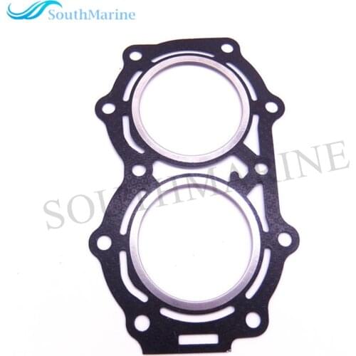 Boat Motor Cylinder Head Gasket 350-01005-1 350010050M 350010051M Fit Tohatsu Nissan Outboard Engine NS M 18HP 2-stroke, 2cyl