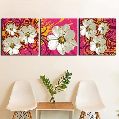 Roses Diy Diamond Painting Cross Stitch Kits 3Pieces Embroidery Sale Full Square Round Drill Flower Christmas DecorationsZP-4101