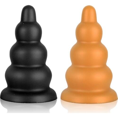 Silicone Big Butt Plug Super Huge Anal Plug Prostate Massage Tower Large Ass Plugs Vagina Anal Expansion Sex Toys For Men Women