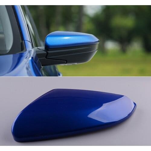 ABS Blue Left Driver Side Rearview Mirror Cap Cover Fit For Honda Civic 10th 2016 2017 2018 2019 2020 76251TBAA11ZF