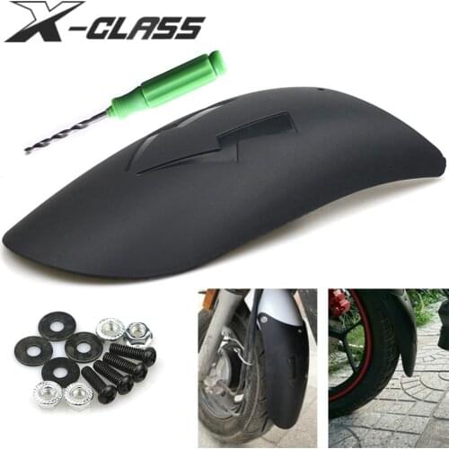 Universal Motorcycle Mudguard Front Rear Extending Fender Splash Extender Pad Protector for Honda Kawasaki Harley Triumph Vespa