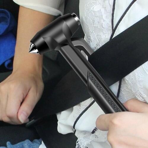 Versatile Life Hammer With Cutter Car Fast Glass Breaker Emergency Accident Escape Self Security Protection High Quality Cone