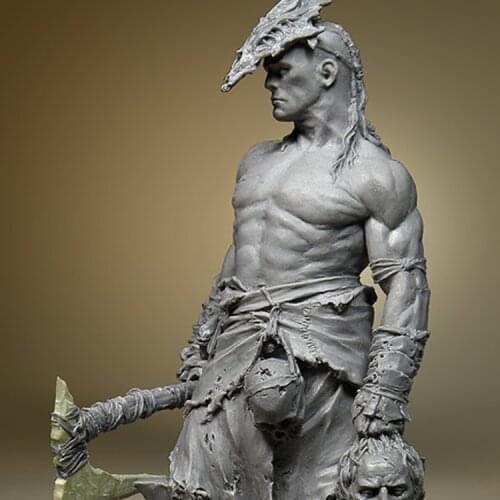 1/24 Resin Model Building Kit Figure Butcher