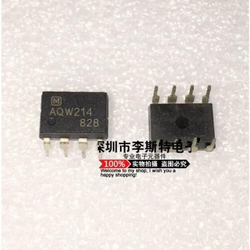 10pcs AQW214 DIP-8