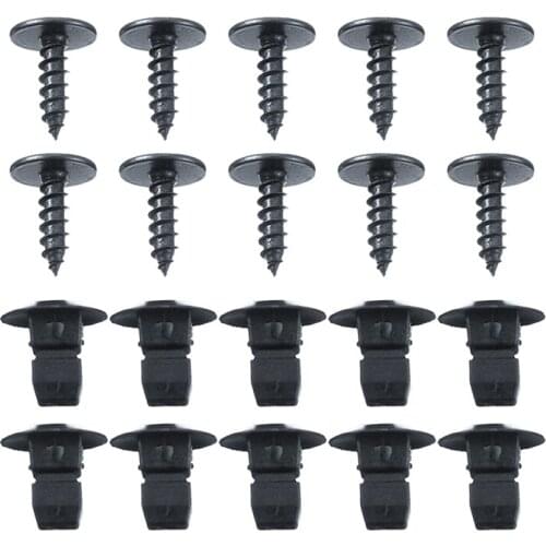 10pcs/ser Car Auto TX25 Screws Expansion Nut Wheel Arch Liner Wheel Arch Clips Fit For SEAT Alhambra Accessories