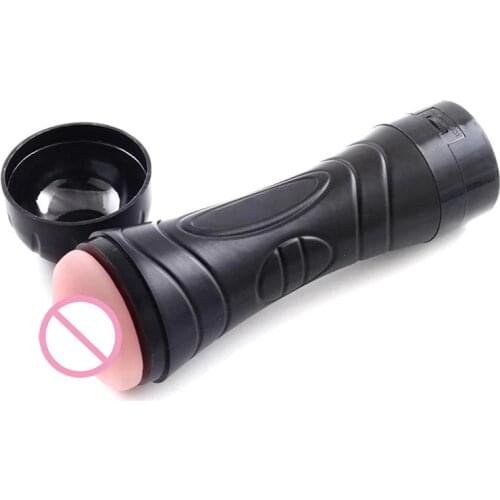 3D Silicone manual toy Realistic Mouth Oral ass Cup Tongue Vagina sex toys for man adult Two-channel toy Cup