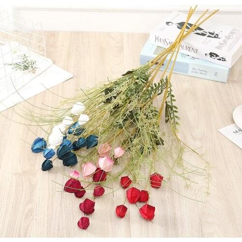 6 heads Girl Flower Artificial Flowers Diy Wedding Party Home Floral Arrangement Decoration Plants