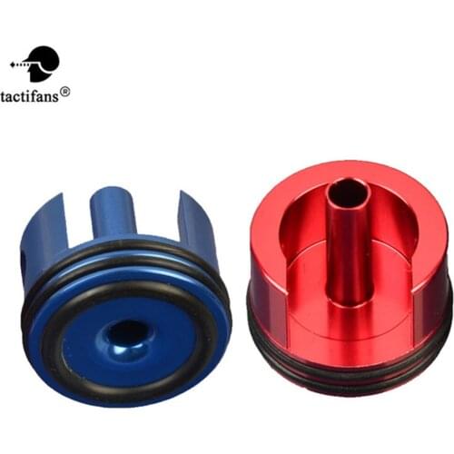 Tactifans Double O-ring Cylinder Head W/Trumpet Design O-ring On Bottom Short GT0017 For Ver.3 Airsoft AEG Gearbox Paintball