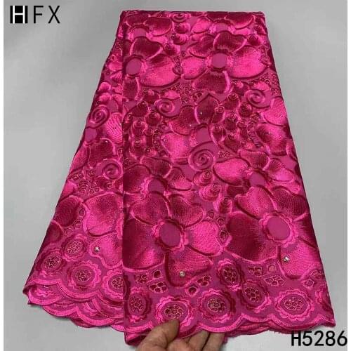 HFX New Arrival Plum Swiss Voile Lace In Switzerland 2021 High Quality 100%Cotton Soft Swiss Lace Embroidery Brode For Sewing