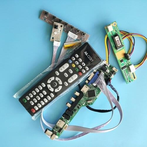 Kit for LTN154P2-L04/L05 remote USB monitor Panel AV 1 lamps Display TV VGA 1680x1050 Controller Board 30pin HDMI Screen Audio