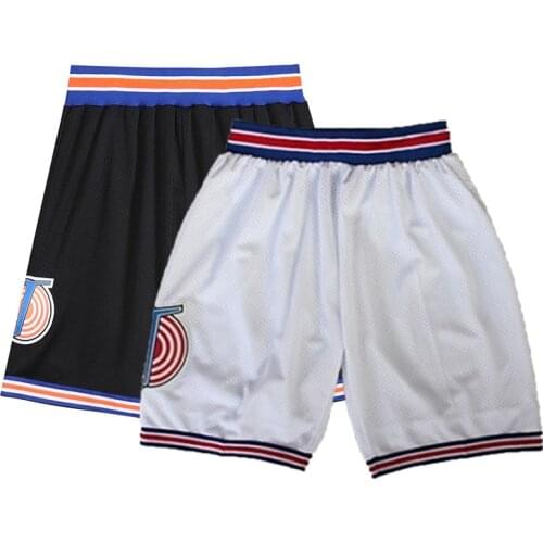 Costume Space Jam Basketball Shorts Movie Tune Squad Sports Air Slam Dunk Pants Uniform Quick Dry