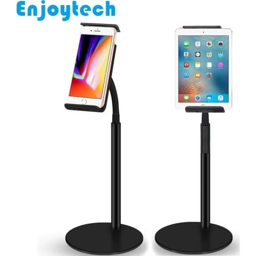 New Arrival Metal Mounts Holder for iPhone 11 X 8 Samsung Xiaomi Huawei Phones iPad Tablets Tabletop Tripod for Video Bloggers