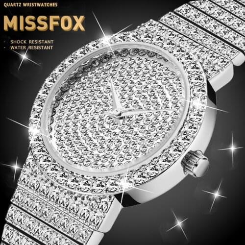 Diamond Men Luxury Brand Watch Fashion Classic Male Watches Ultra Thin Platinum Bracelet Wrist Watches For Men Golden Clock Hour