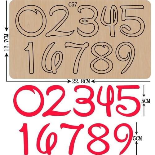 New Wooden die Scrapbooking C-57 Cutting Dies