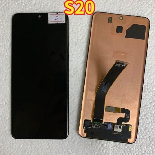 Original Super AMOLED Display Touch Screen For Samsung Galaxy S20 G980F G980U G981 G981F G981U Lcd Display Screen Defect Screen
