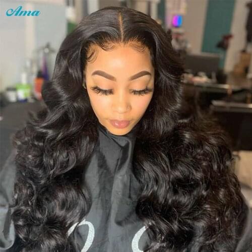 Loose Wave Lace Front Wig Brazilian Lace Front Human Hair Wigs Pre Plucked 5x5 Transparent Lace Closure Wig Remy Lace Front Wigs