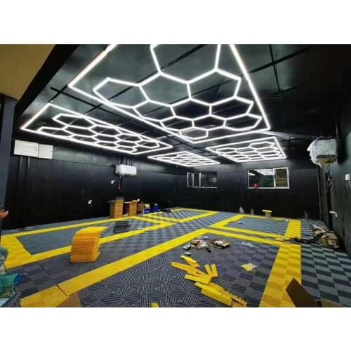 Factory Direct Supplier Use for Car Care Detailing Workshop popular hexagon led Light