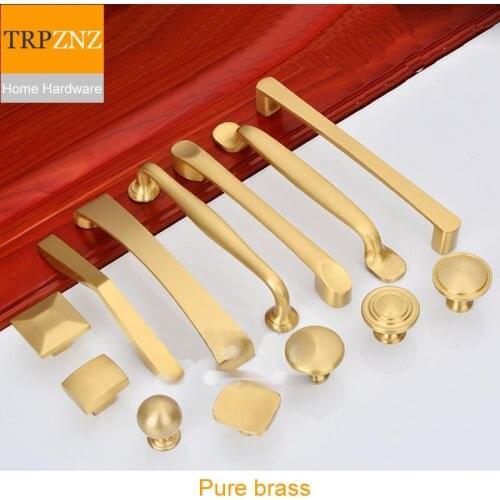 Different enjoyment Luxurious, all brass wardrobe handle,furniture knob,Always new,Exquisite workmanship,furniture hardware