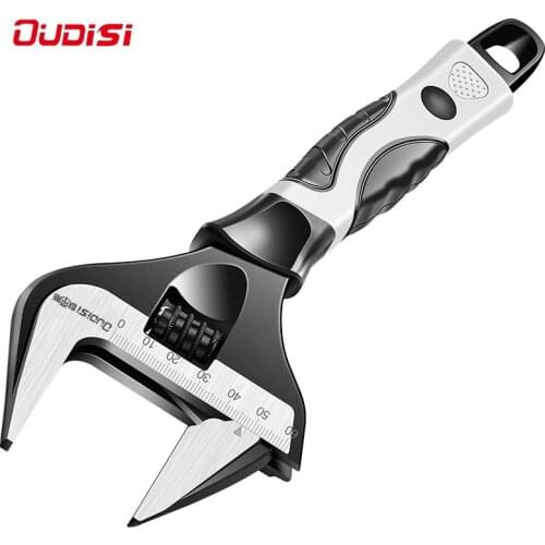 6/8/10/12 inch Adjustable Spanner Multi-function Ratchet Wrench Universal Key Large open end wrench Hand Tools Repair Tools