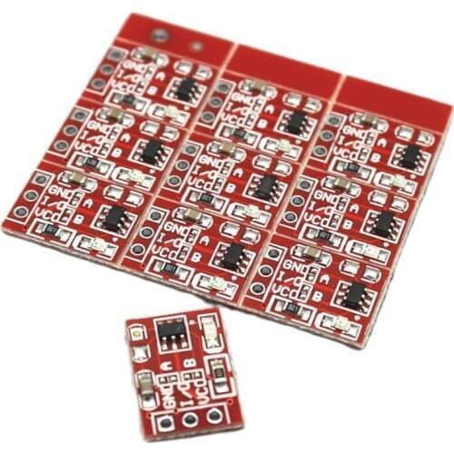 100PCS TTP223 Touch Key Switch Module Touching Button Capacitive Switches Self-Locking/No-Locking Jog 2.5-5.5V TTP-223