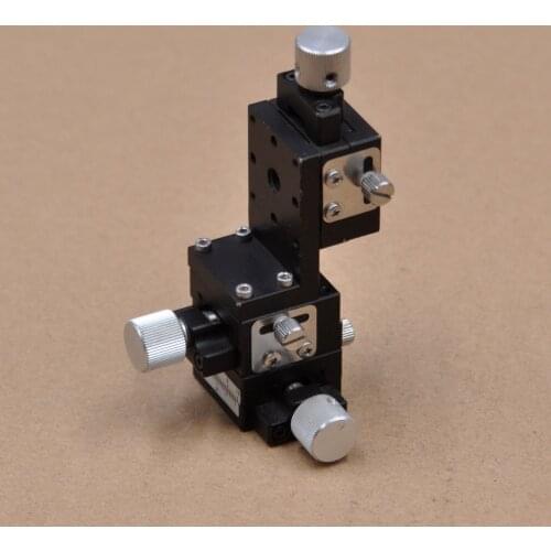 SURUGA A47-1N B08-1-1 MISUMI XYZEG25 XYZ axis three-dimensional manual dovetail-guided fine-tuning slide table 25 * 25mm table