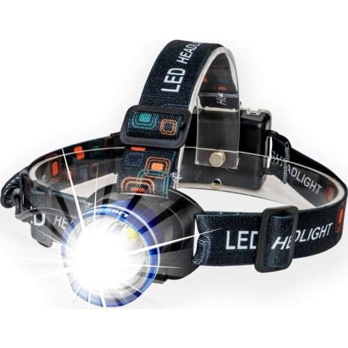 LED Headlamp Super Bright Headlight 3 Modes Zoomable Head Torch for Runing,Hiking,Camping,Fishing,Hunting
