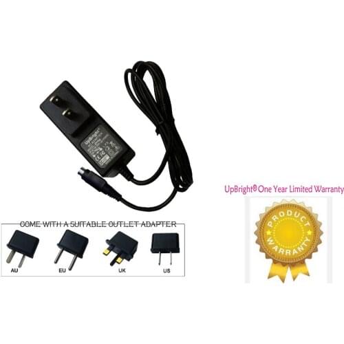 UpBright New 3-Pin AC / DC Adapter For HUONIU Model: HNC050200U Power Supply Cord Cable PS Wall Home Charger Mains PSU
