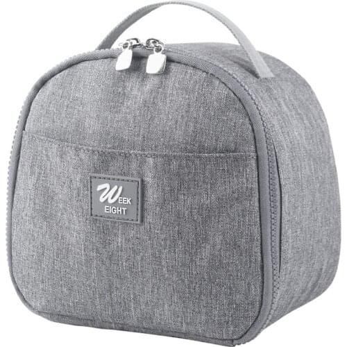 4L Thicken portable waterproof lunch bag insulated picnic box thermal food drinks fresh carrier cooler bag stylish cool handbag