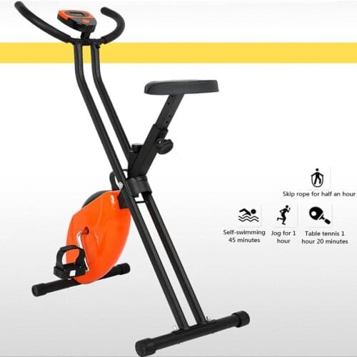 Spinning Bike Foldable Household Pedal Indoor Exercise Bike Weight Loss Gym Exercise Equipment Female Exercise Bike JC-518 XE