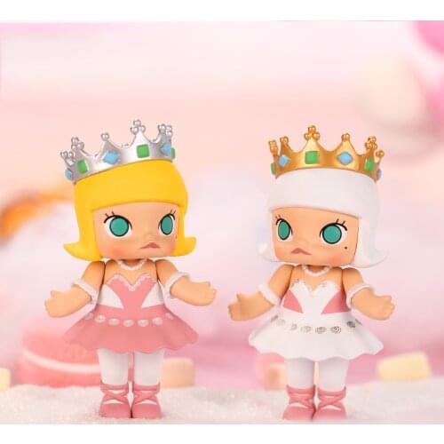 Mystery box POPMART Molly Christmas limited nutcracker blind box of blind box of the little prince kawaii accessories home decor