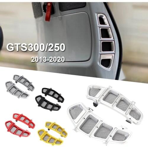 Motorcycle Radiator Guard Grille Protector Bezel Cover For VESPA GTS300 GTS250 2013-2020 2019 2018 2017 2016 2015 2014